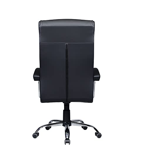 Cadeira de Escritório Presidente Munique Preta - Mola Ensacada - Original Conforsit