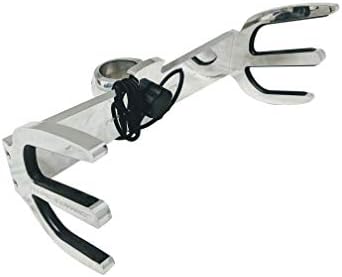 Krypt Towers Malibu Illusion X Wakeboard Tower Racks, 3 Hole Pattern,Slalom Ski, Wakesurf, Kneeboard, Surfboard, Combo Racks - OEM Quality - Polished 6061 Aircraft Grade Aluminum