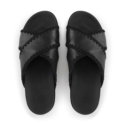 Image of The Sak Penelope Slide Sandals - Women's Flat Slides, Soft Cushion Sole