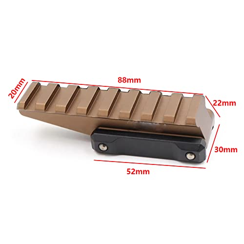 HATSEN Tactical 558 556 Scope Sight Riser Mount Base Hunting Red Dot ...