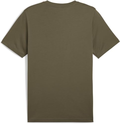 Puma Men's Regular Fit Tees (684708_Loden Green