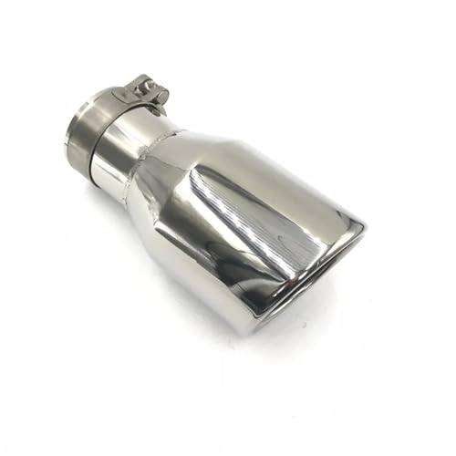 Silenciador de escape de coche universal de acero 304 cromado para modelos E90 y F30