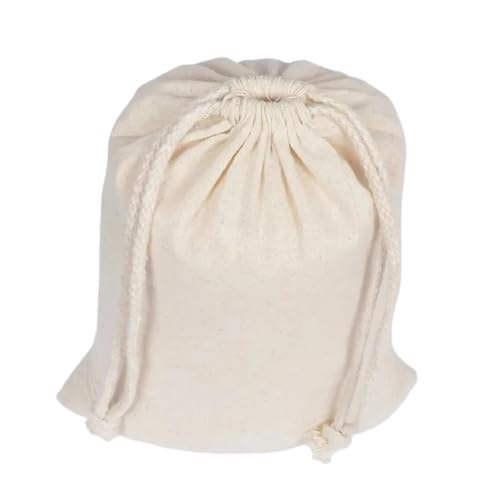 Pochette coton anti-poussière pour bougies artisanales et cadeaux de fête