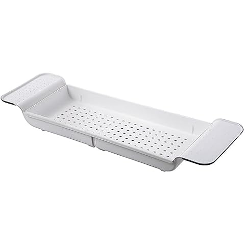 Expandable ABS Plastic Bath Tray Caddy Cover