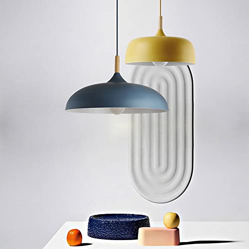 Lámpara colgante moderna nórdica ajustable con base E27 para dormitorio y pasillo 7