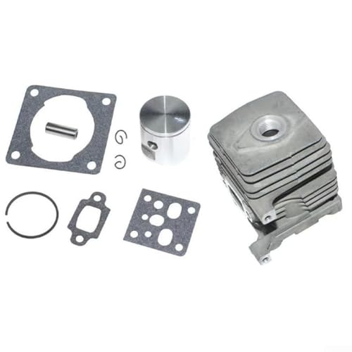SMZhomeone Equipo del pistón del cilindro de los 34Mm para FS38 FS45 FS46 FS55 HL45 FC55 BT55 KM55 MM55, construcción del hierro, instalación fácil para el equipo eléctrico al aire libre