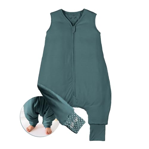 Image of Sleeveless Soft Baby & Toddler Sleeping Sack, Breathable with Adjustable Feet Cuffs & Anti-Slip Grip