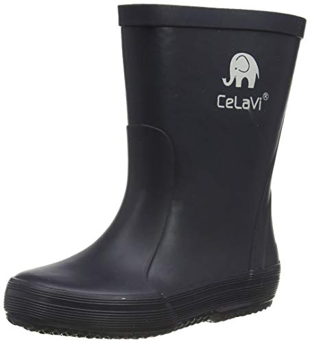 CeLaVi Gummistiefel, Botas de Agua Unisex Niños, Azul Blue 020, 25 EU Cover