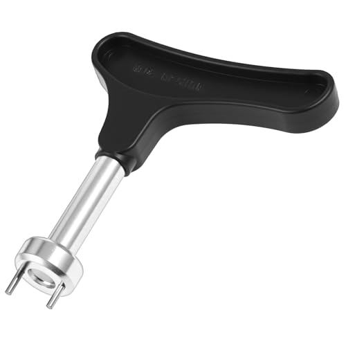 Mabor Golf Shoe Spikes Wrench, Stainless Steel Golf Shoe Spike Removal Tool Universal Spike Shoes Replacement Tool, Remover Tools with Comfortable Grip for Shoes