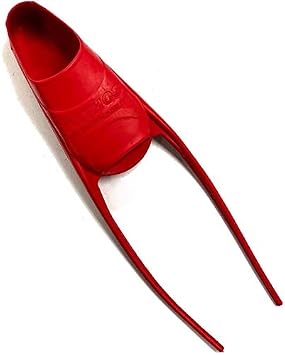 PATHOS Fireblade Foot Pocket - for Freediving and Spearfishing Blade Sold Individually - Not as a Pair Red, EU 38-40 / US 5-6.5