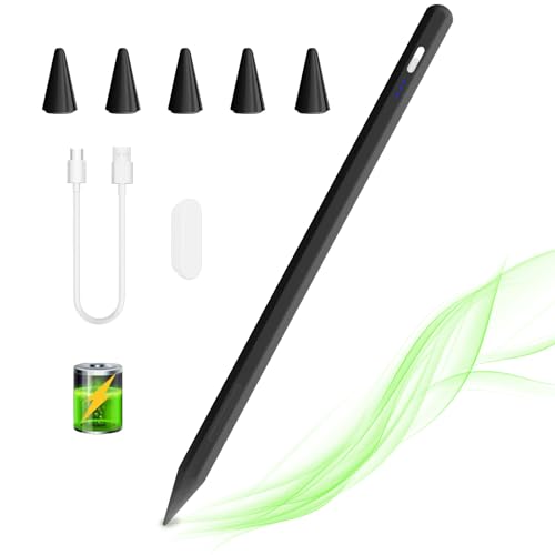 Stylus Pen for iPad 6th-11th Generation,Fast Charge Apple iPad Stylus Pencil with Palm Rejection,Compatible with 2018-2026 iPad 6/7/8/9/10/11 Gen, Pro 13"/12.9"/11"/M4, Air 3/4/5/M2, Mini 5/6 - image 1