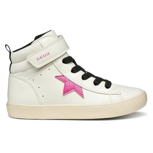 Geox J Gisli Girl chaussures fille à semelle respirante et anti-choc