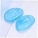 HOUDERCO 12pcs Hair Dyeing Ear Protection Tools Ear Shields Salon Disposables Comfortable for Baking Oil Hair Dryer Blue