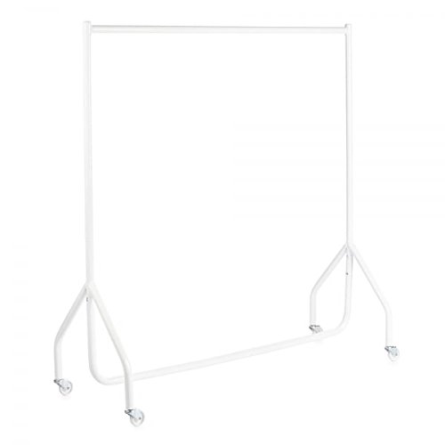 The Shopfitting Shop Tringle à vêtements pour Enfant Blanc 1,2 m de Long x 1,2 m Haute Heavy Duty Junior vêtement Rack