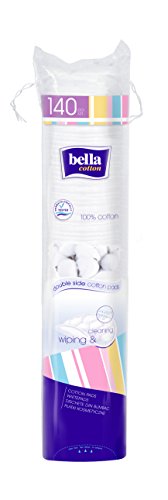 Bella Cotton Duo-Wattepads rund, 6er Pack (6 x 140 Stück) Cover