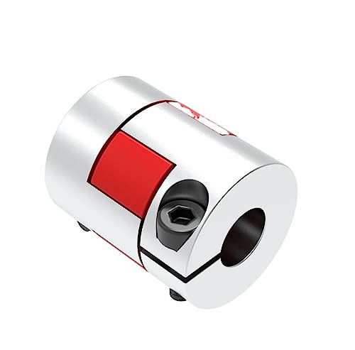 Rigid coupling,Stainless steel rigid coupling 1pcs D20L25 Flexible Motor Coupler Aluminium Coupling 3D Printer Accessories(3x3)