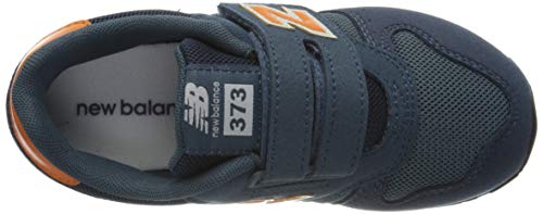 New Balance 373v2, Sneakers Uomo, Blu (Navy/Orange...