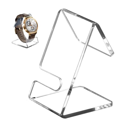 Wpsagek Support de Montre en Acrylique Transparent | Présentoir et Organisateur de Bijoux pour Bracelets, Comptoir, Tour à Bijoux | Idée Cadeau pour Anniversaires