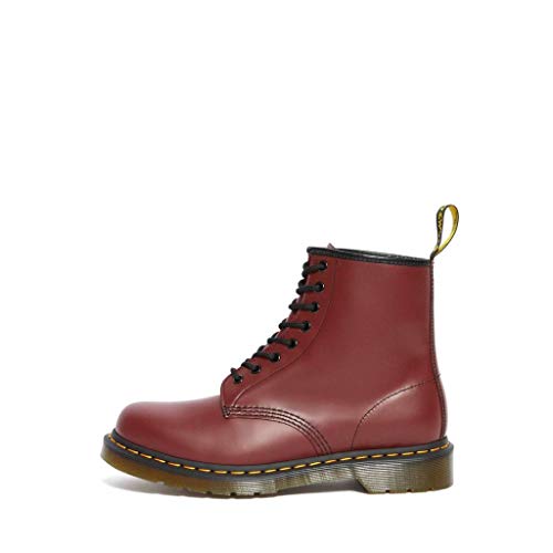 Dr. Martens 1460 Smooth, Stivali Unisex - Adulto, Rosso (Cherry Red), 38 EU