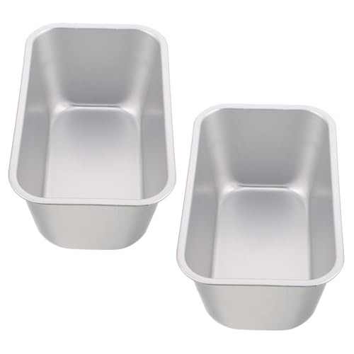 Ciieeo Versatile Rectangular Cake Molds 2-piece Set Christmas Moulds for Baking Decorating