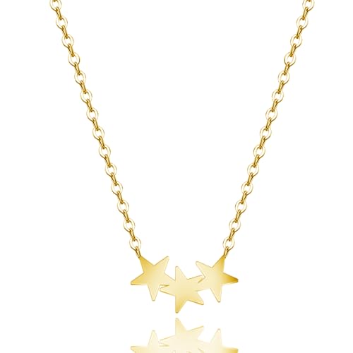 YLWJSP Moon Necklace, Moon Necklaces for Women, Moon Necklace Simple Necklaces Everyday Jewelry for Women