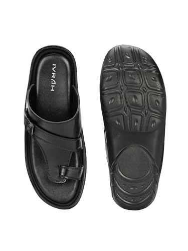 Image of IVRAH Synthetic Leather Sandal Lightweight and Comfortable Footwear for Men