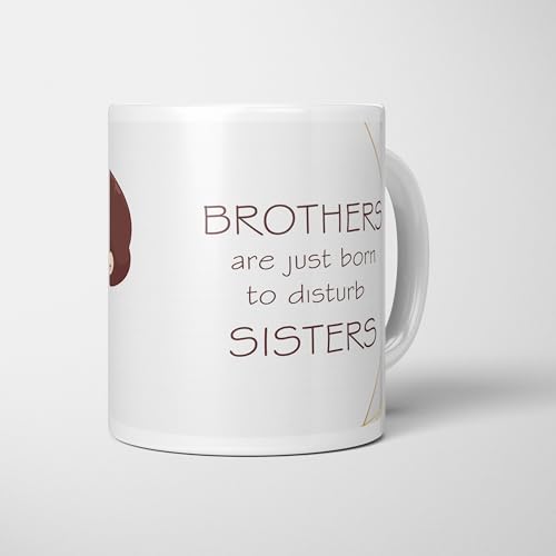 Image of Raksha Bandhan Gifts Printed Mug with Keychain Best Rakhi Combo Gift Set for Brother Rakshabandhan Return Gifts for Sister White 350ml Coffee Mug(Pack of 5) Combo Set(RMCKRCG908)