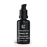 CANNAPHYLL Topical Organic Natural Hemp Gel (1 oz) for Skin, Back, Shoulder, Muscle, Nerves, and Joi