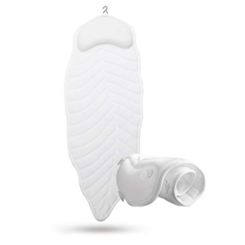 BathRest Bath Pillow Mattress for Men & Women, Luxury Bathtub Cushion for Neck