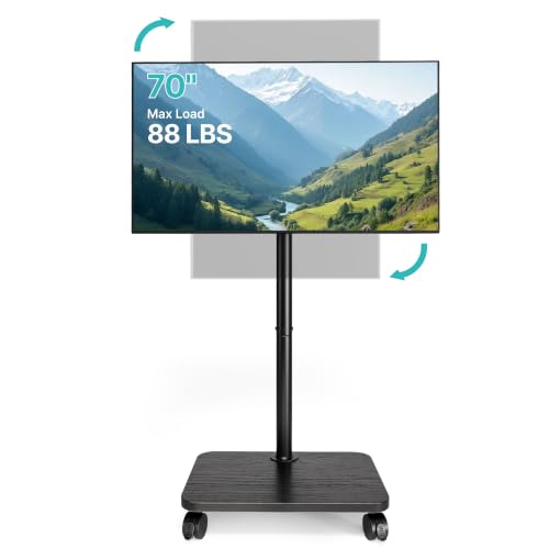 Portrait Mode TV Mount Cart