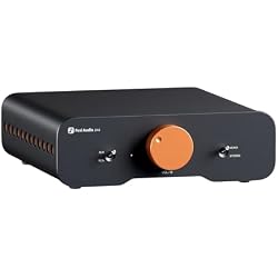 Fosi Audio ZA3 Balanced Stereo Amplifier Home Audio Component Mini 2 Channel Mono Amp TPA3255 for Subwoofer Desktop Home Theater Bookshelf Tower Floorstanding Passive Speakers with 48V Power Supply