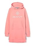 gant kleidung wiki  GANT Mädchen D1. Lock UP Stripe Hoodie Dress Kleid, Strawberry Pink, 122/128
