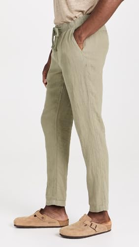 Faherty Men's Linen Drawstring Pants4