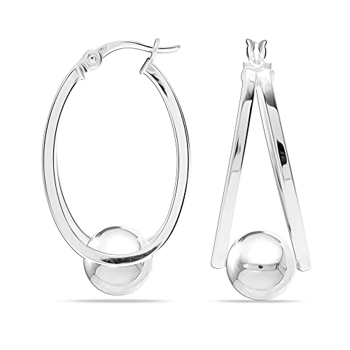 Orecchini LeCalla in argento sterling .925 con gioielli all