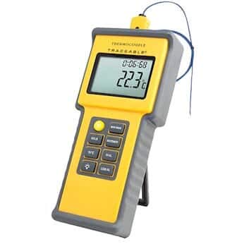 Black Friday Sale 2022 Traceable Water-Resistant Thermocouple Thermometer with Calibration
