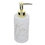 Cabilock Distributeur De Vide Marbre Bouteille Rechargeable Pour Shampoing Et Lotion Conte...