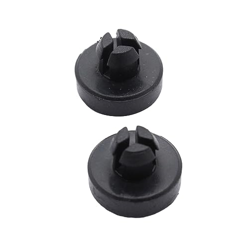 Qsvbeeqj 2Pcs Modern ABS Painted Surface Mount Trunk Lid Hinge Buckle Boot Lid Hinge Stops 12832495 For SAAB 9-3 Convertible 2004 to Onwards Replacement Accessory Fastener