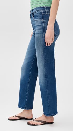 MOTHER Women's The Rambler Zip Flood Jeans4