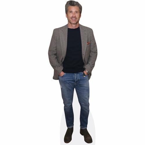 Bild: Patrick Dempsey (Jeans) Pappaufsteller lebensgross f�r 66,97 EUR bei amazon.de
