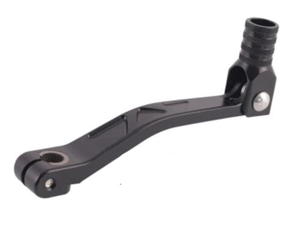 SERDAS Motorcycle CNC Folding Aluminum Gear Shift Shifter Lever for XR50 50cc 70cc SSR SDG 90cc 110cc 125cc Bike Pit Bike Parts (Silver)