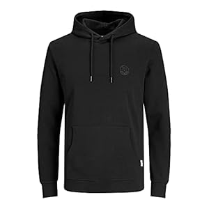 JACK & JONES Jjebasic Logo Sweat Hood Noos heren Sweatshirt met capuchon