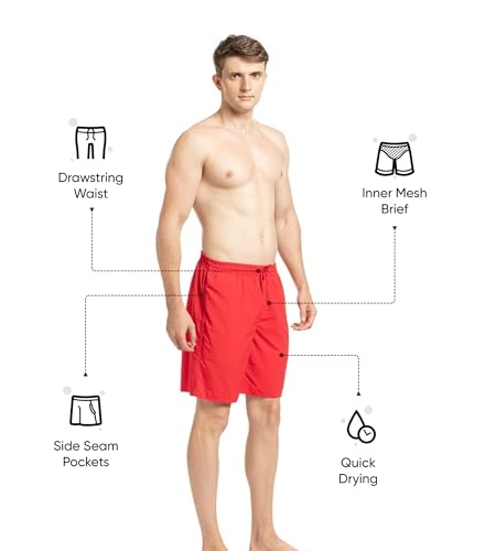 Image of Speedo Men's Xpress Lite Essential Placement Printed Watershorts