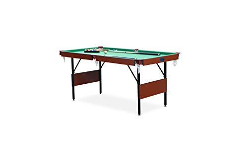 Rack Crucis 5.5-Foot Folding Billiard/Pool Table (Green Original) #TOP1