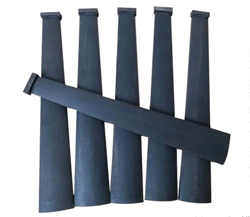 5pcs Violin Fingerboard Fretboard With Nut Ebony Wood 4/4 3/4 1/2(1-2)