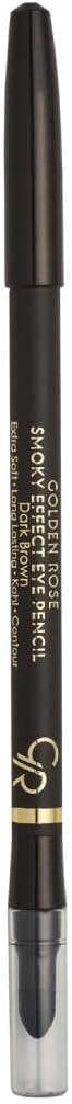 Golden Rose Smoky Effect Eye Pencil No: 01 Deep Brown - Sünger Aplikatörlü Koyu Kahverengi Göz Kalemi