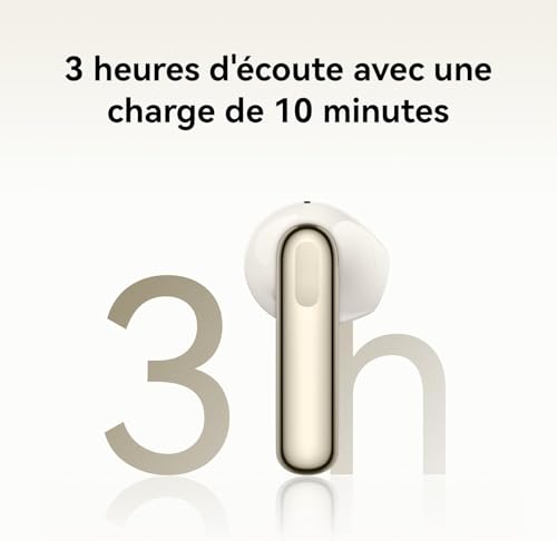 Image of HUAWEI FreeBuds SE 3 Wireless Headphones, 42 Hours Battery Life, Lightweight and Compact, 10 Minute Quick Charge, Easier Connection, Robust Bluetooth 5.4 Connection, IP54, Black