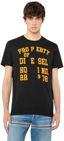Camiseta Manga Corta Para Hombre T-Diegor-K69 Camiseta Diesel DIESEL