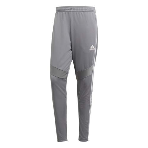 Adidas Men's Tall Size Tiro 19 Pants, Grey/White, 4X-Large/Long #TOP3
