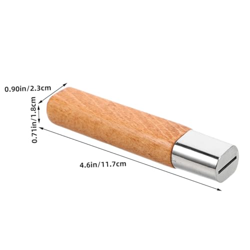 VICASKY 3pcs Wooden Knife Grip Handles for Kitchen Cutters Replacement Accessories Water-Resistant Natural Wood Design Low Maintenance Kitchen Utensils Replacement Parts - Image 3