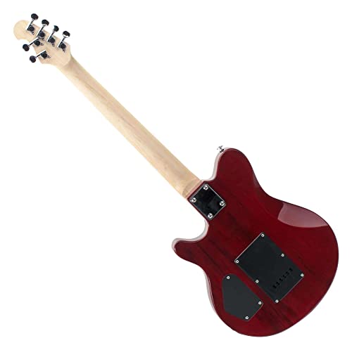 Rocktile Pro MM150-TR guitare eléctrique transparent red - Les Beatles, Paul McCartney, John Lennon, RIngo Starr, George Harrison Rocktile Pro MM150-TR guitare eléctrique transparent red – Image 3